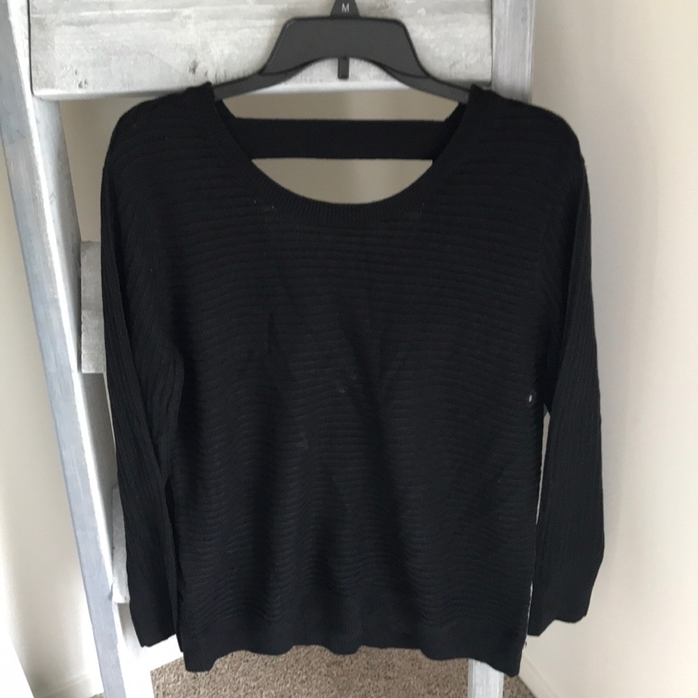Black sweater